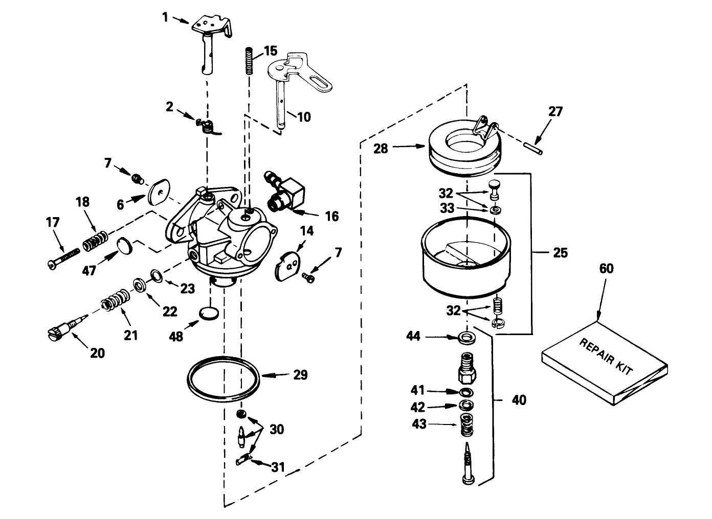 Carburetor No. 632107a
