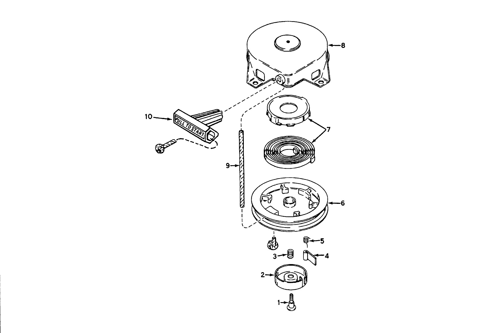 Recoil Starter No. 590537