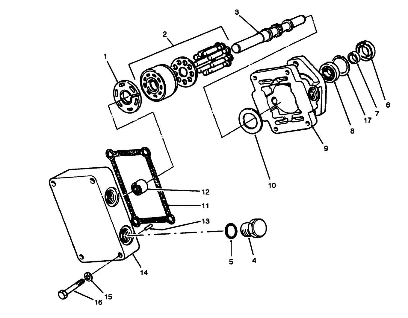 Hydraulic Motor No. 92-2556
