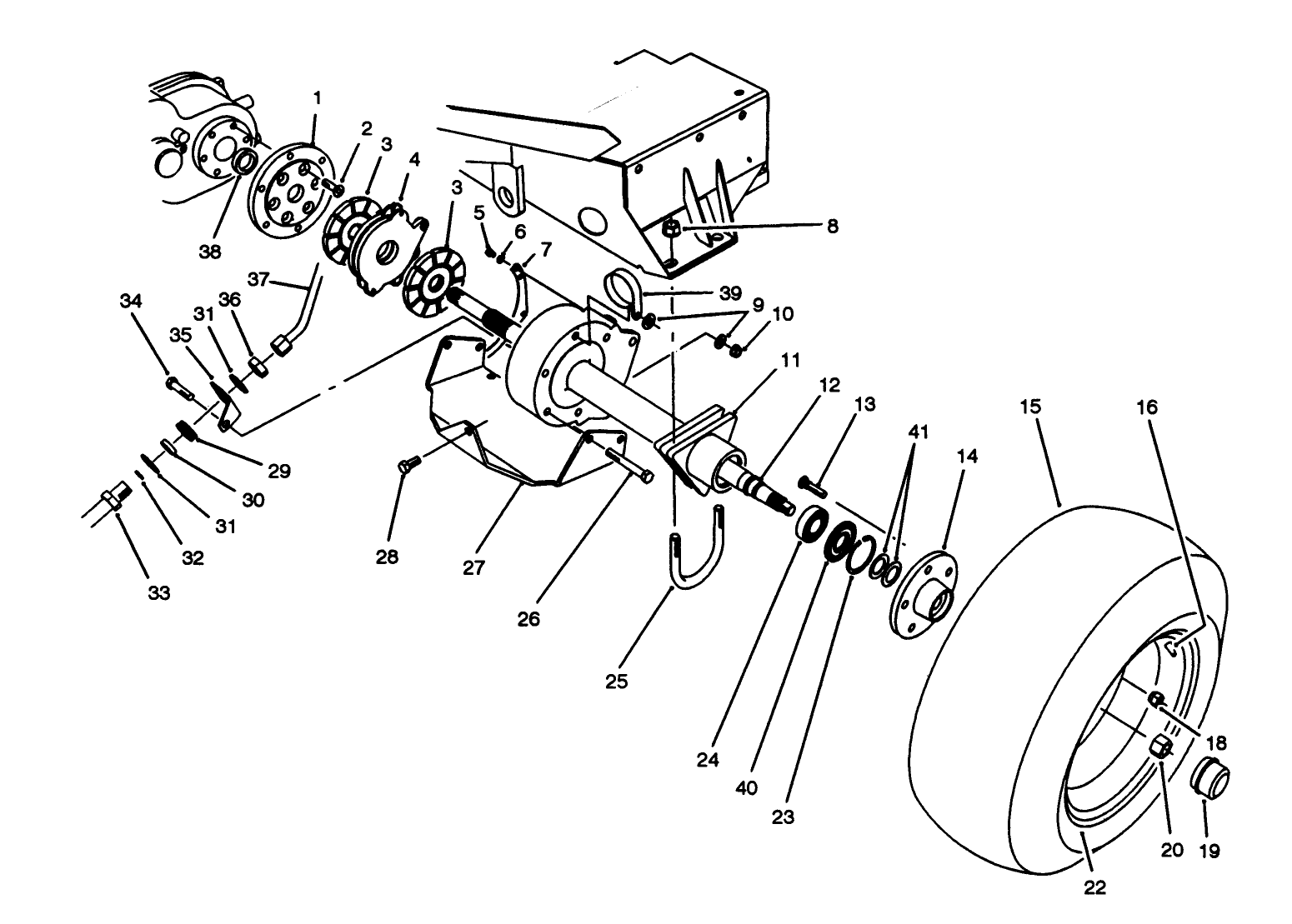 Front Axle Assembly