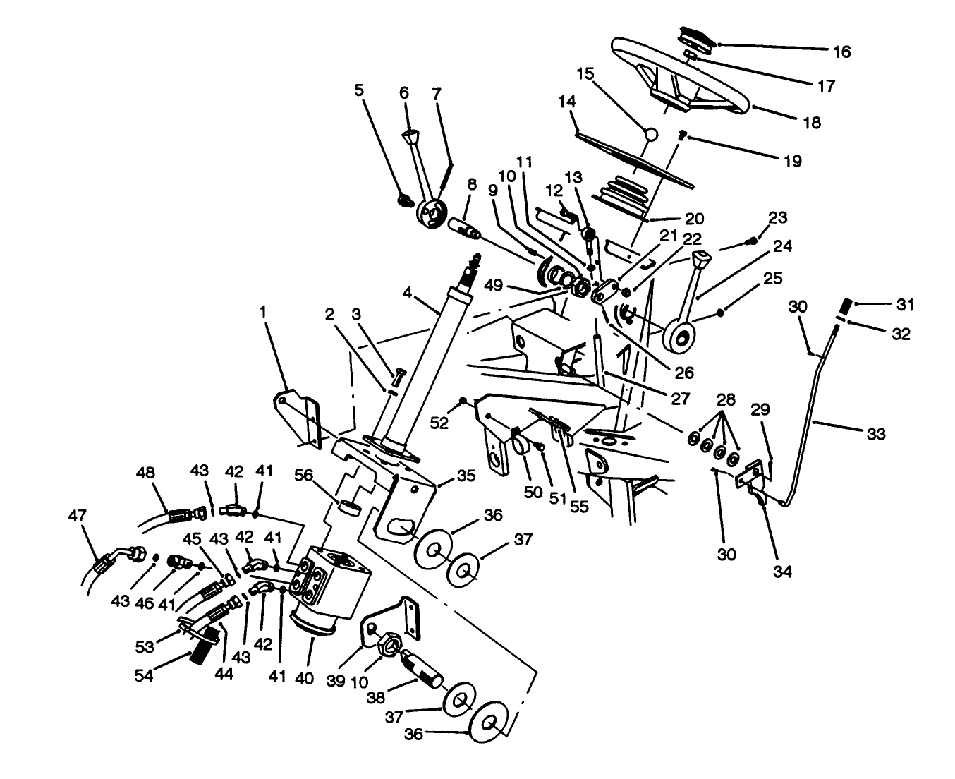 Steering Tower Assembly