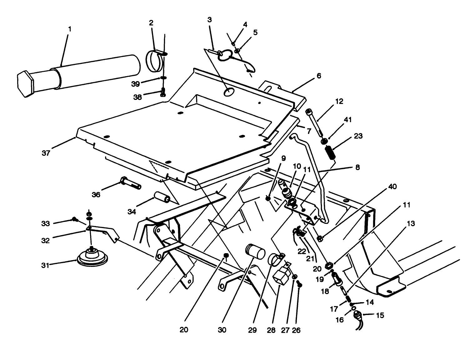 Seat Plate Assembly