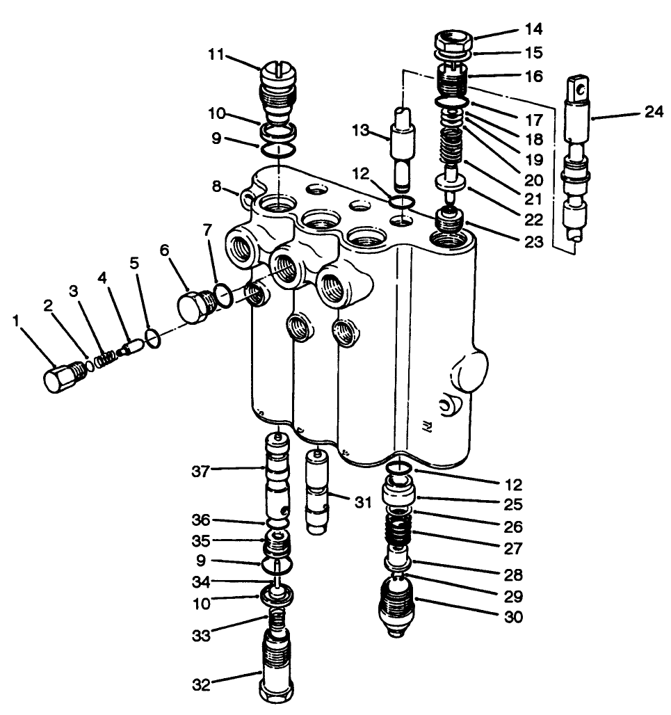 Lift Valve Assembly No. 92-1398