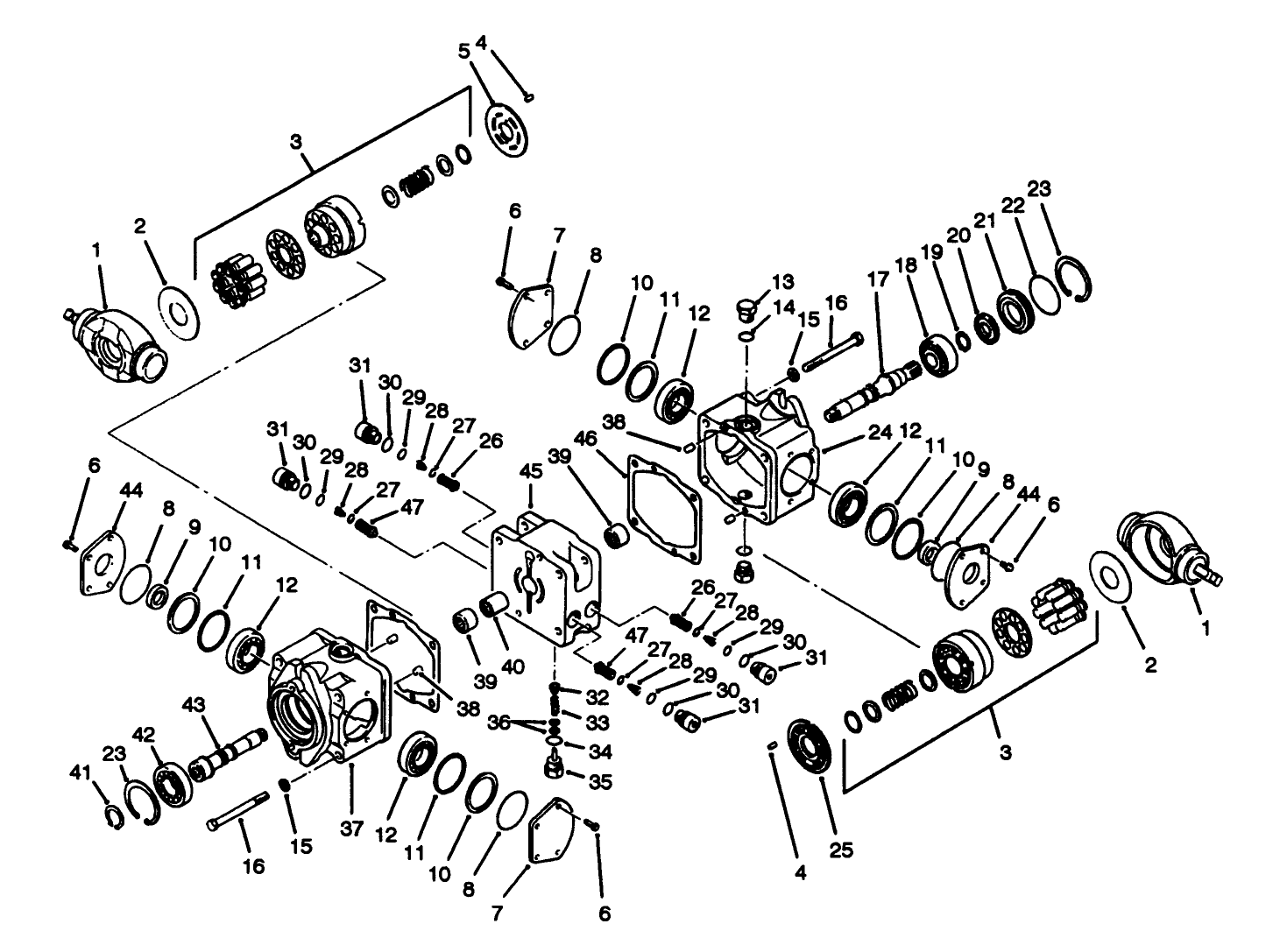 Tandem Pump Assembly No. 82-5100