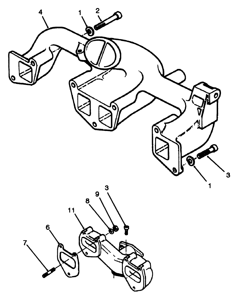 Intake & Exhaust Manifold Assembly