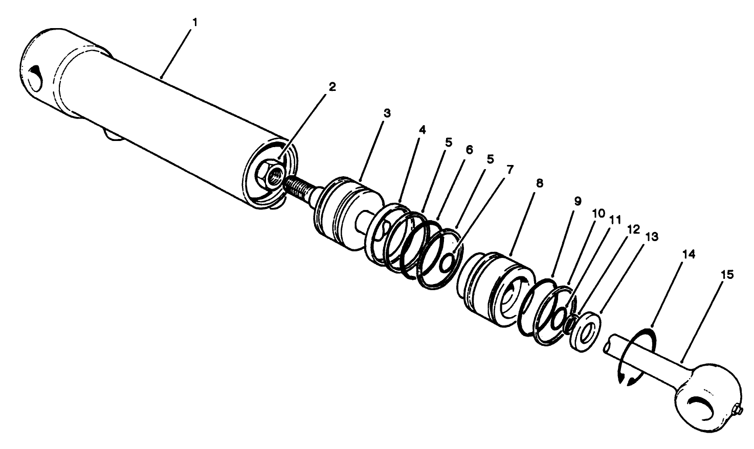 Hydraulic Cylinder No. 74-3440