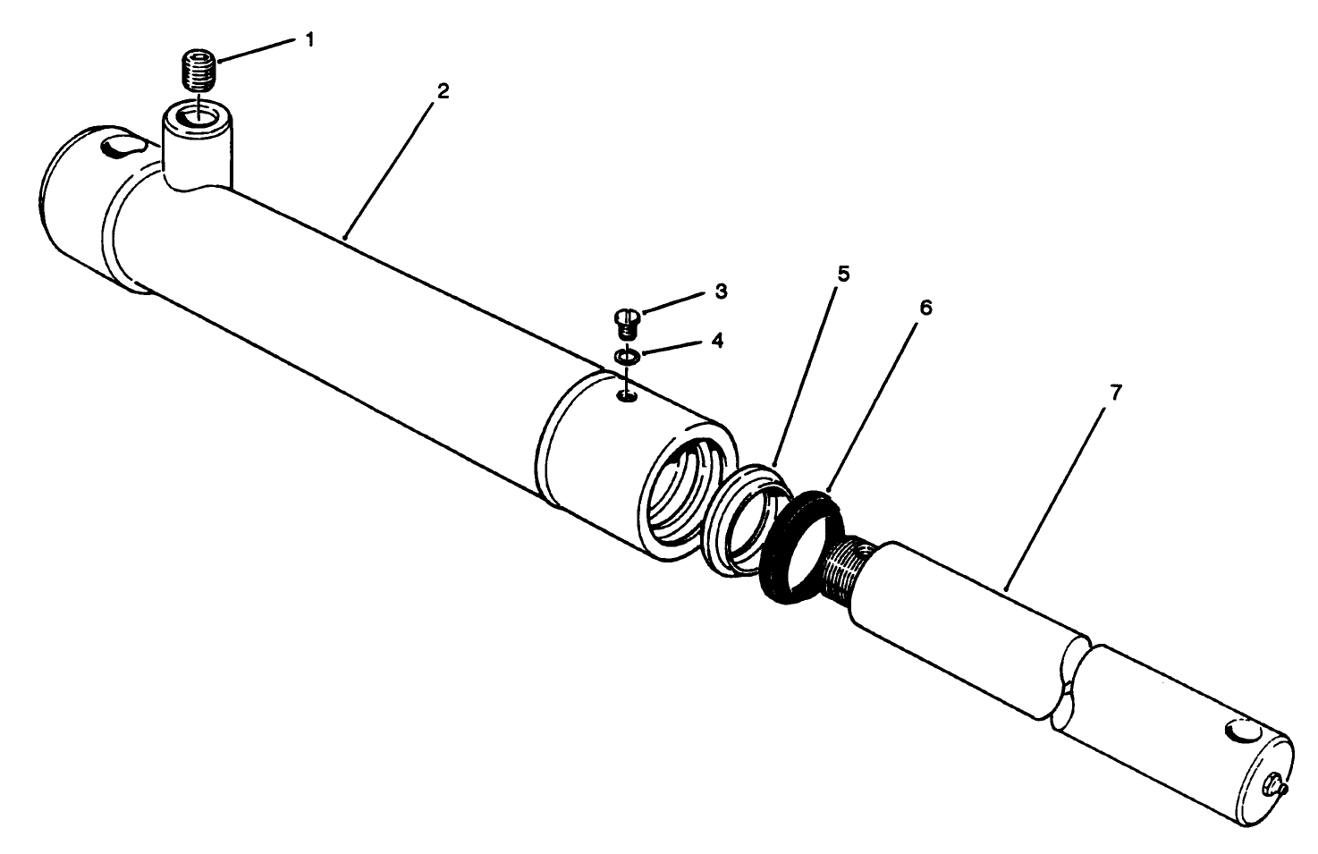 Hydraulic Cylinder No. 74-3460