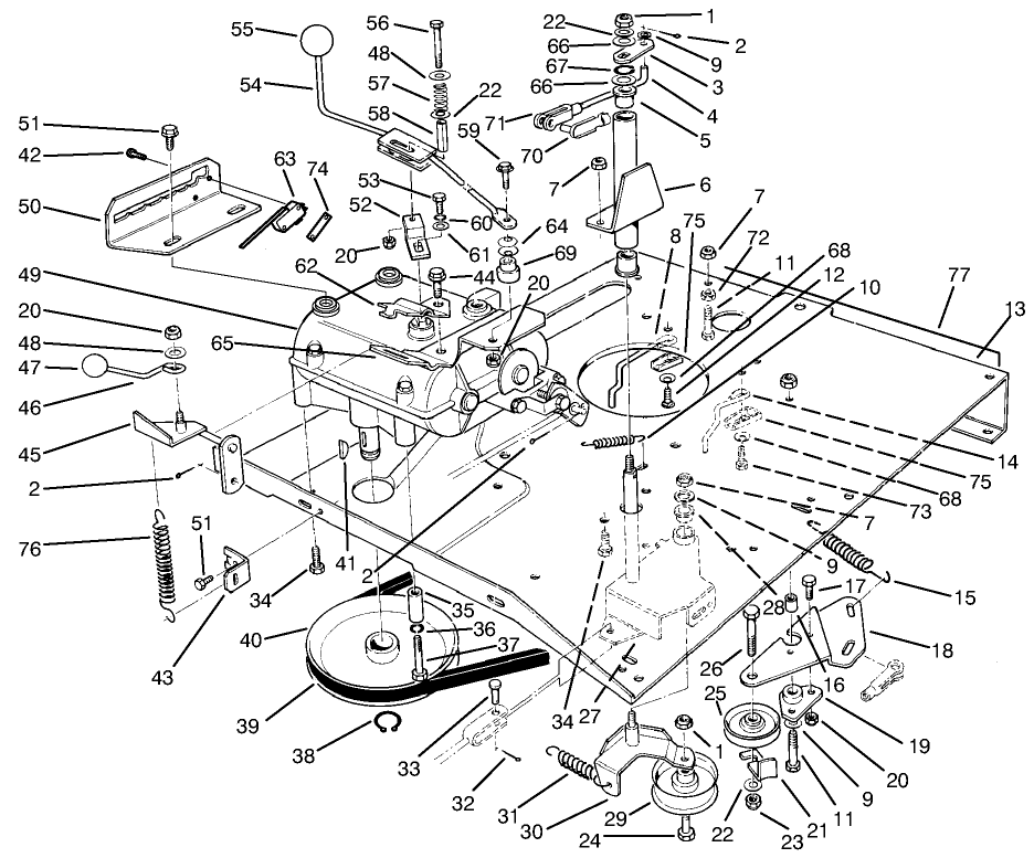 Transmission & Linkage Assembly