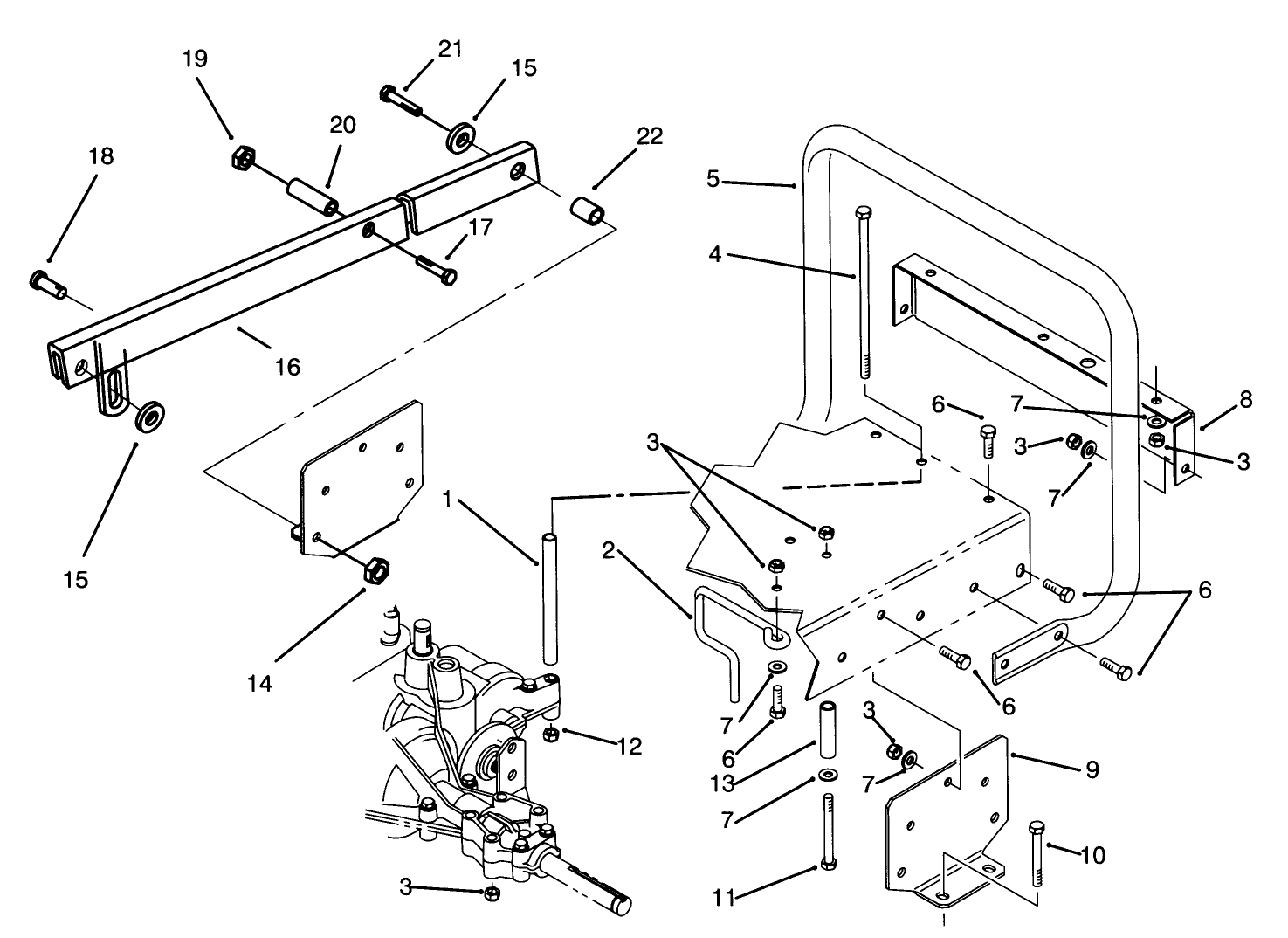 Stand Bar Assembly