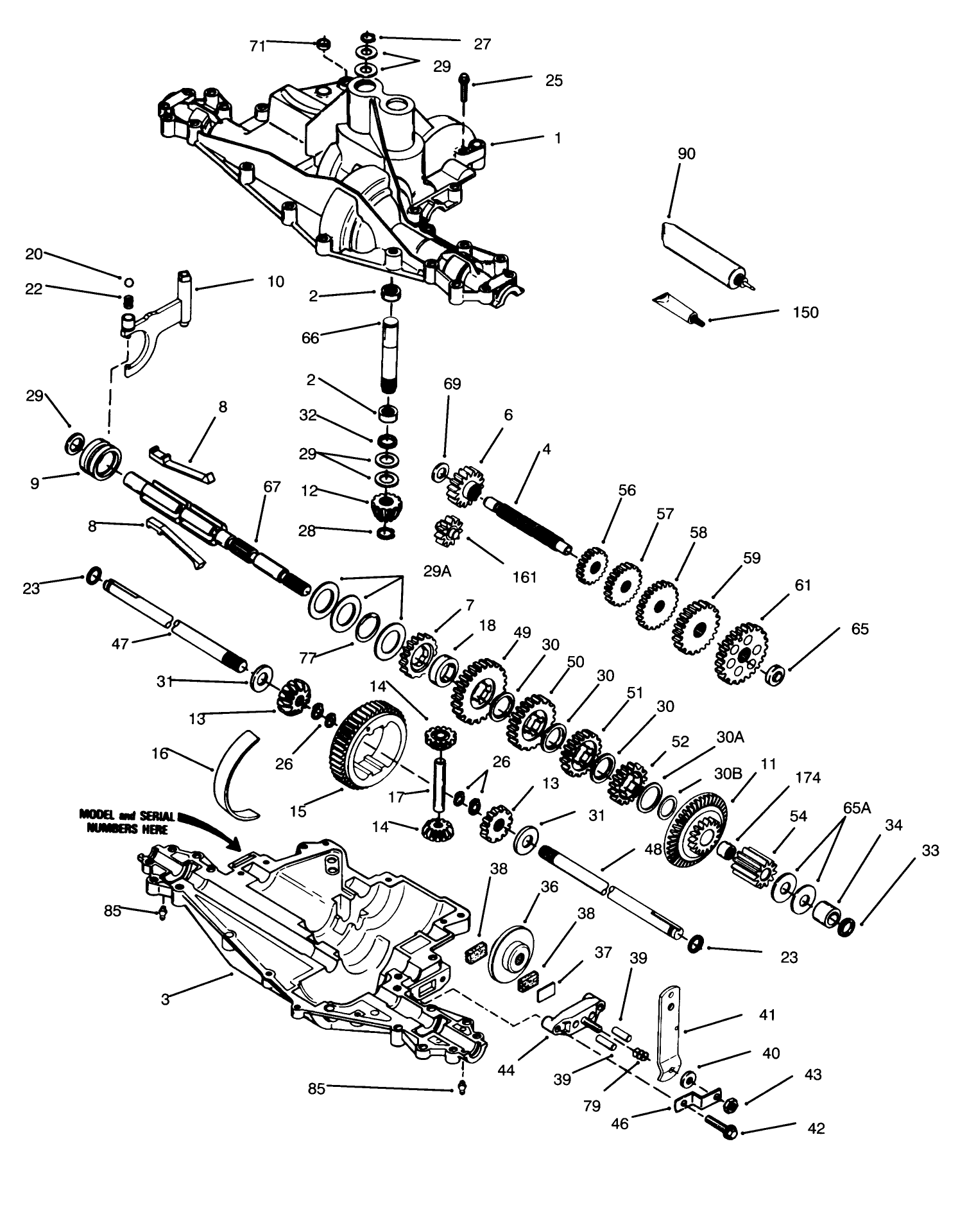 Peerless Transaxle Model No. 915-019