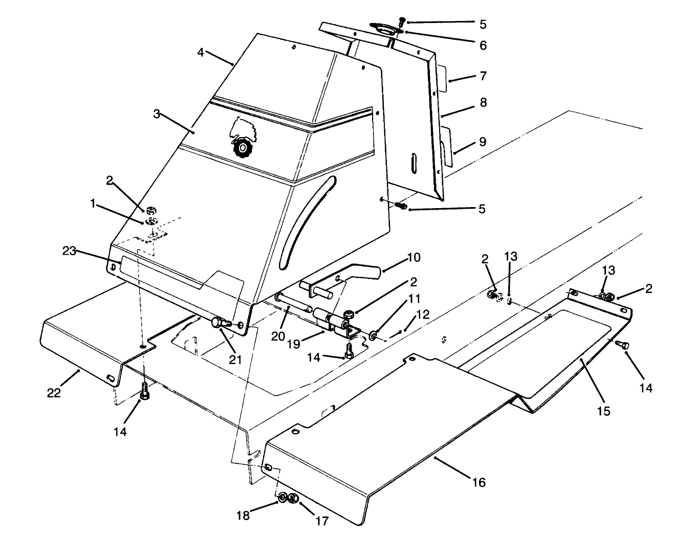 Front Tower Assembly