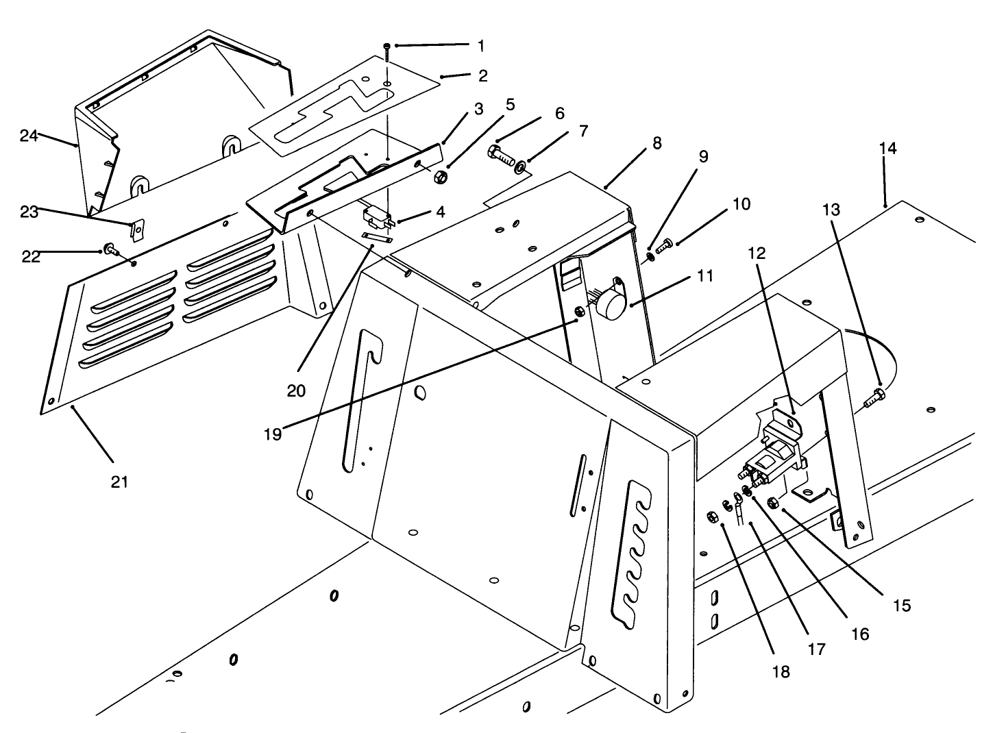 Seat Body & Side Panel Assembly