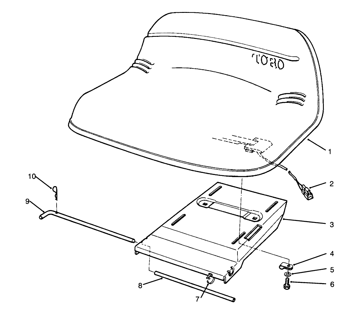 Seat Assembly (model No. 70042)