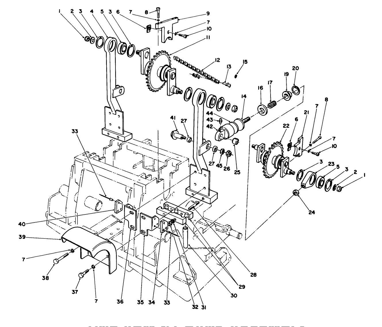Tine Arm & Crank Assembly