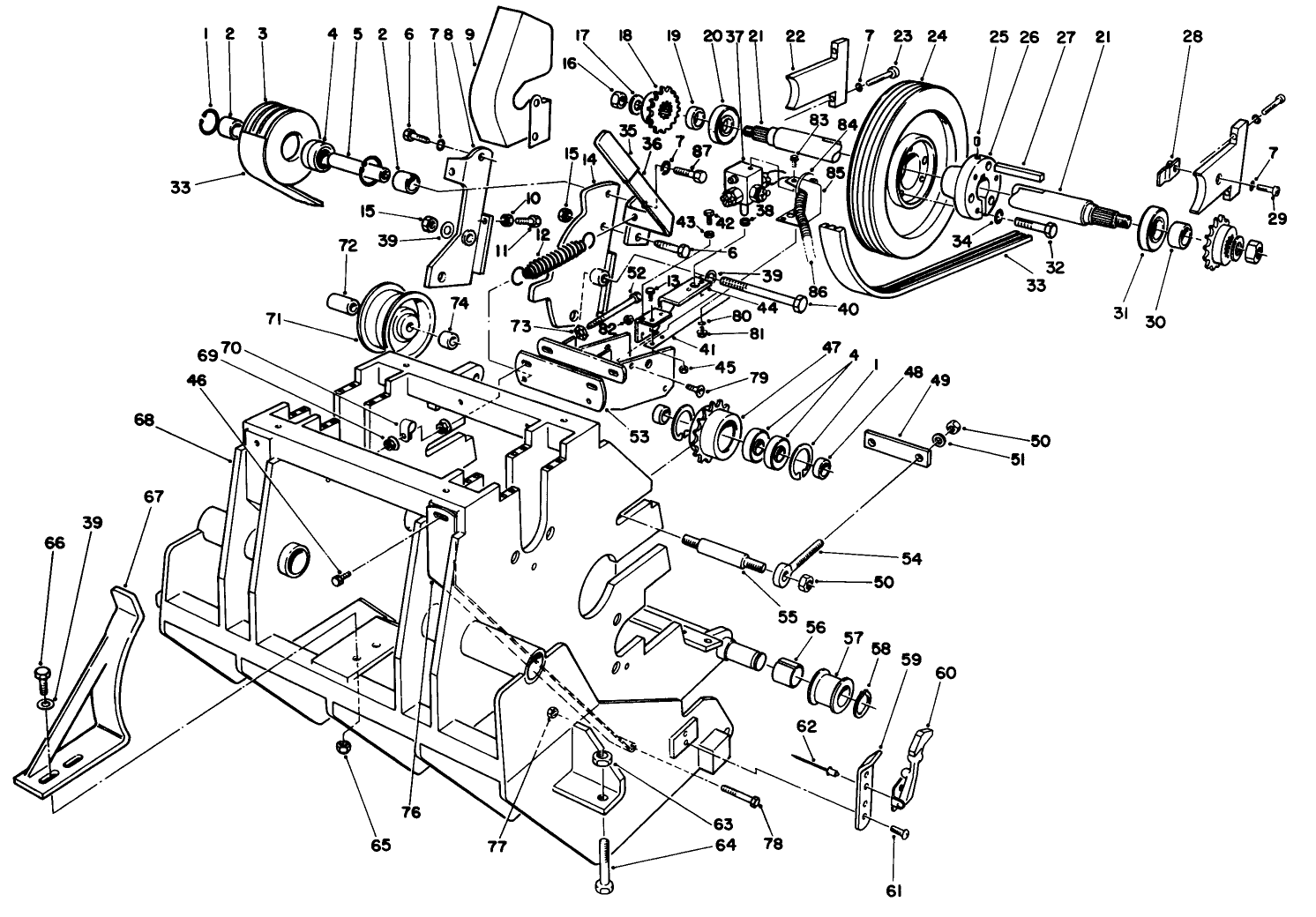 Coring Head Drive Assembly