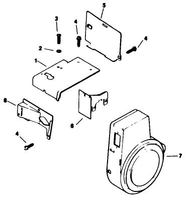 Engine Model No. M16s Spec 711559 Baffles & Shroud-Group 2