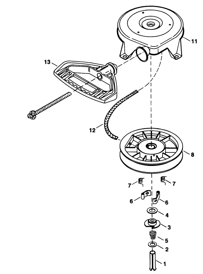 Rewind Starter No. 590672
