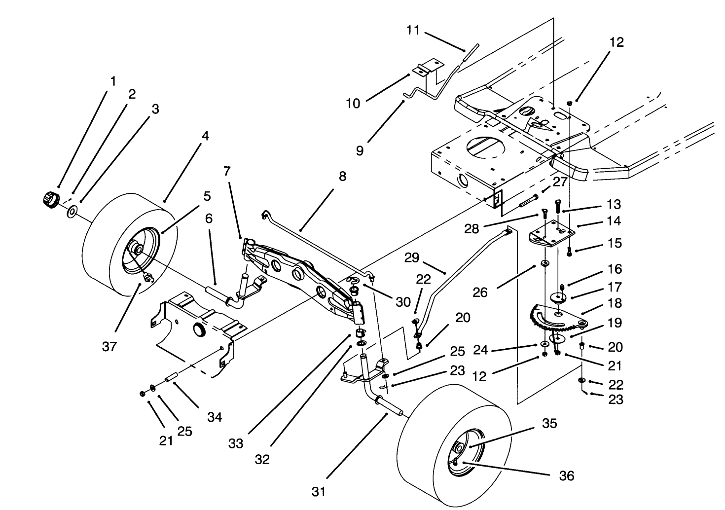 Front Axle Assembly