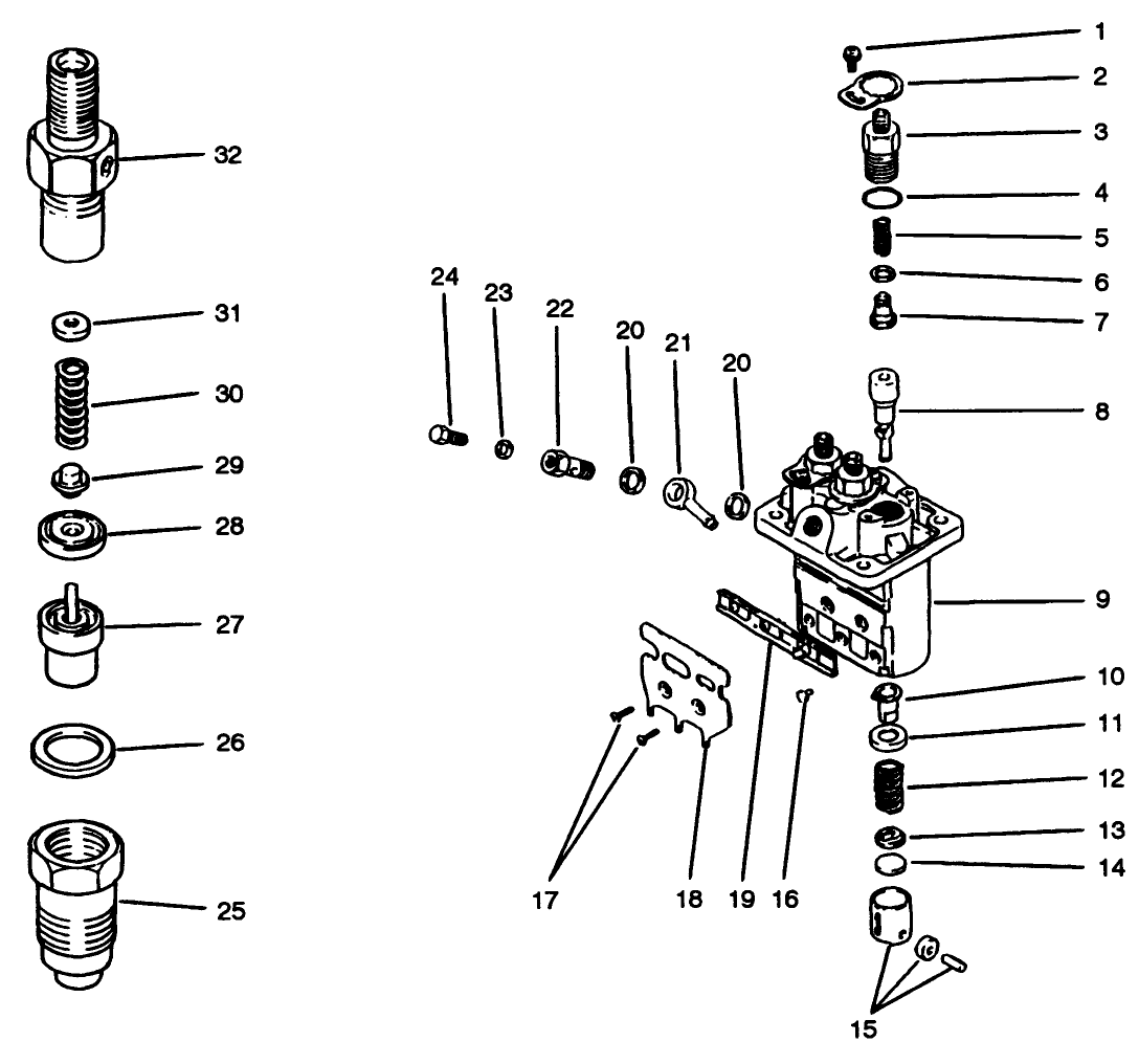 Fuel Injection Pump Assembly