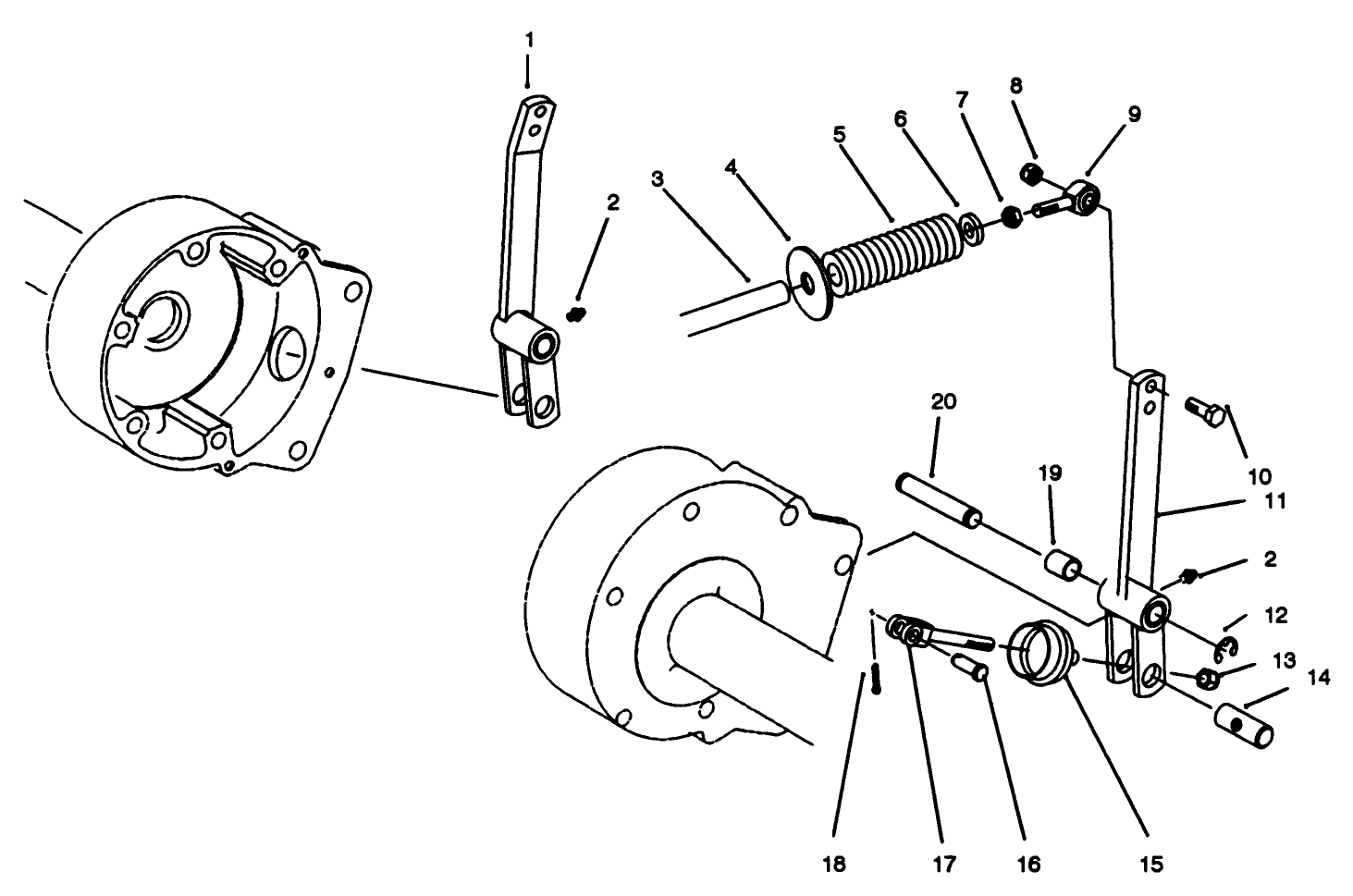 Brake Linkage Assembly