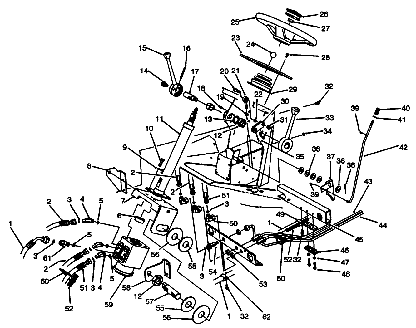 Steering Tower Assembly