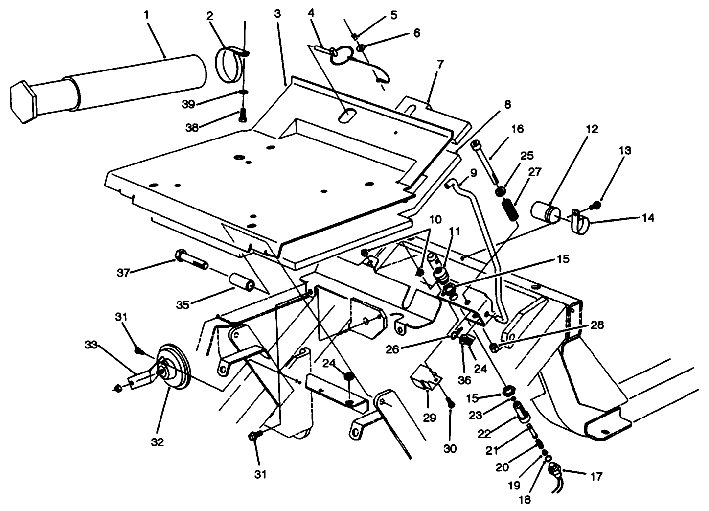 Seat Plate Assembly