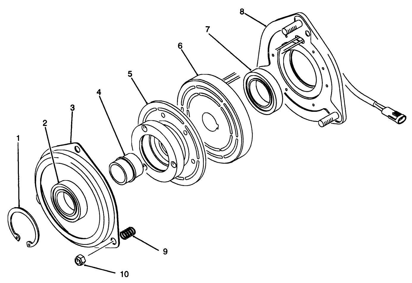Clutch Assembly No. 86-5610