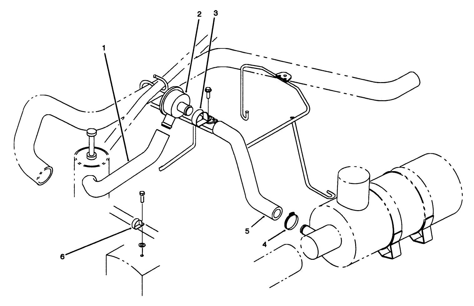 Pcv Valve Plumbing Assembly