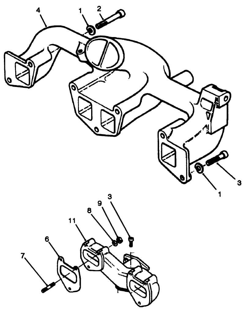 Intake & Exhaust Manifold Assembly