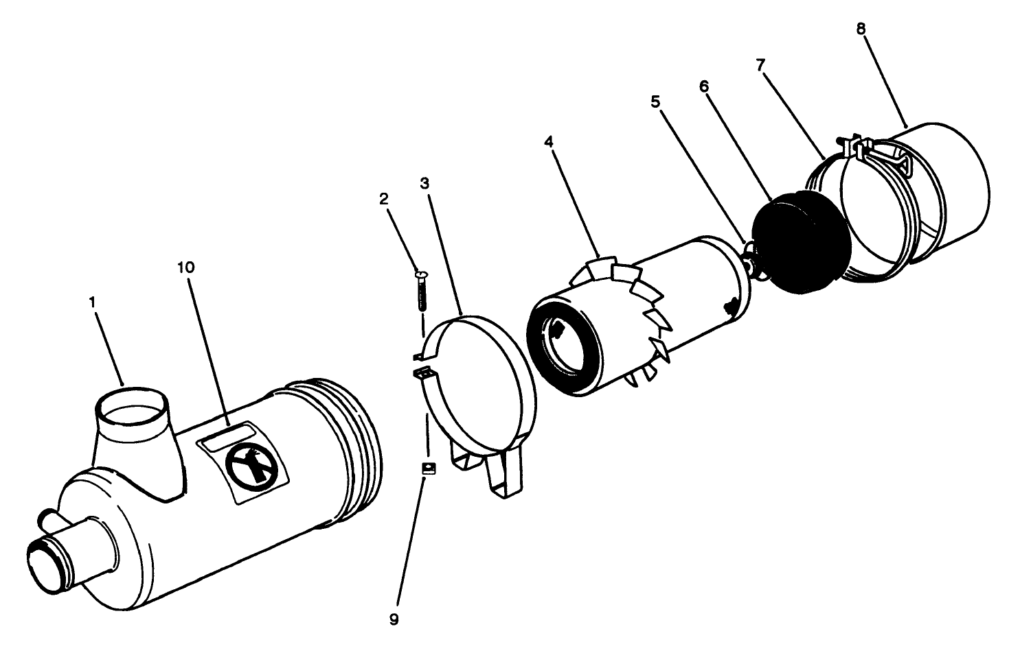 Air Cleaner No. 74-6000