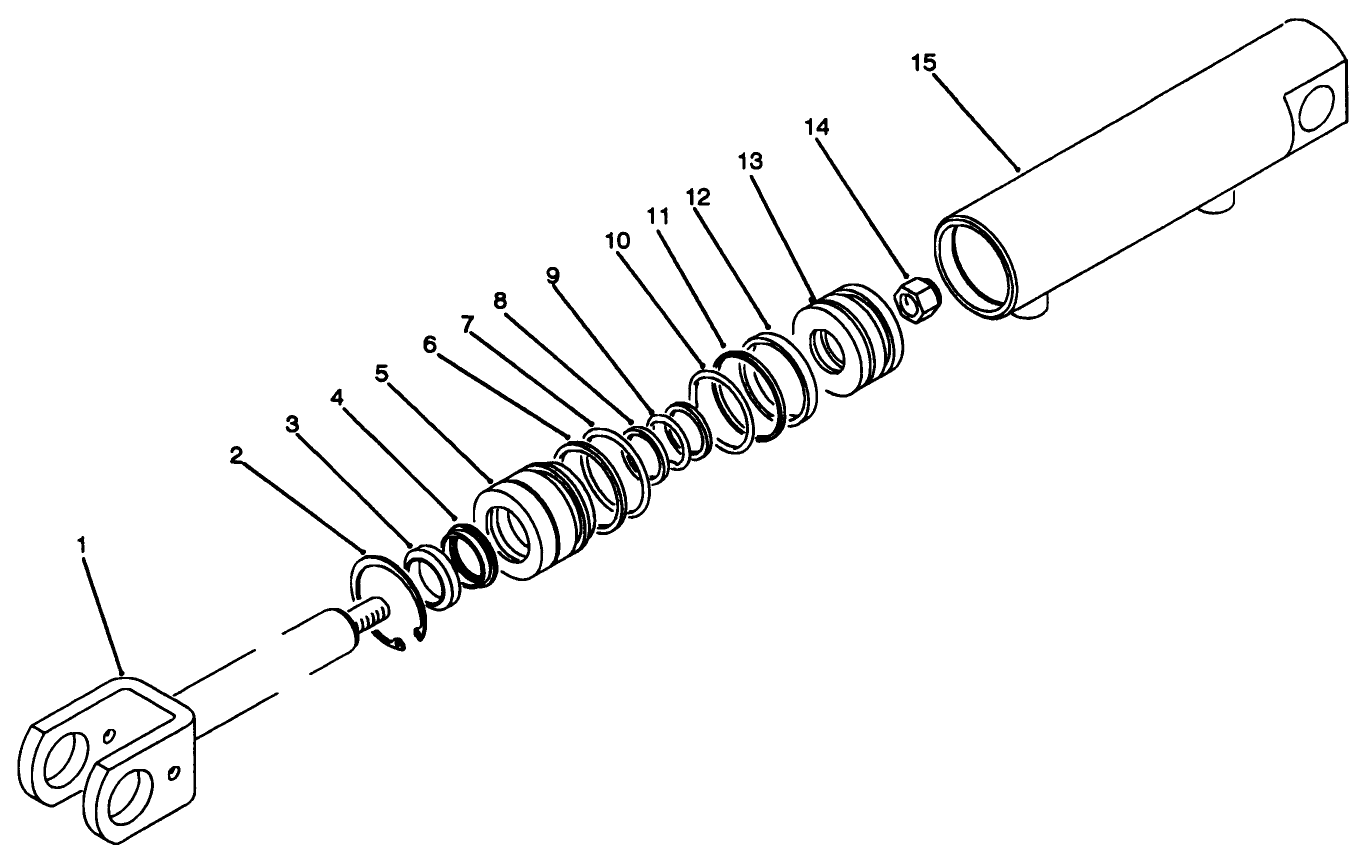 Hydraulic Cylinder N0. 86-5580