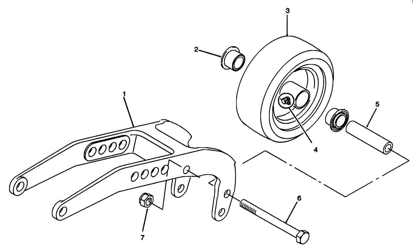 Rear Pivot Arm Assembly