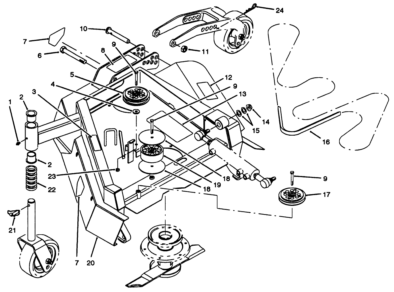 Wing Deck Assembly-R.h.