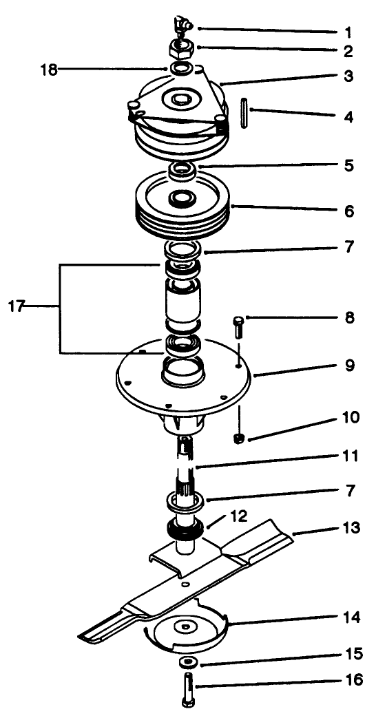 Spindle Assembly (clutch)