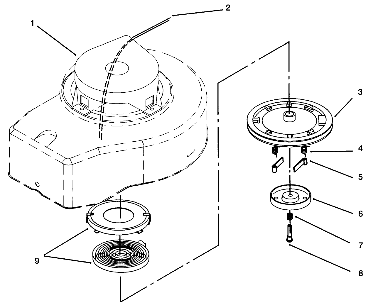 Recoil Starter Assembly