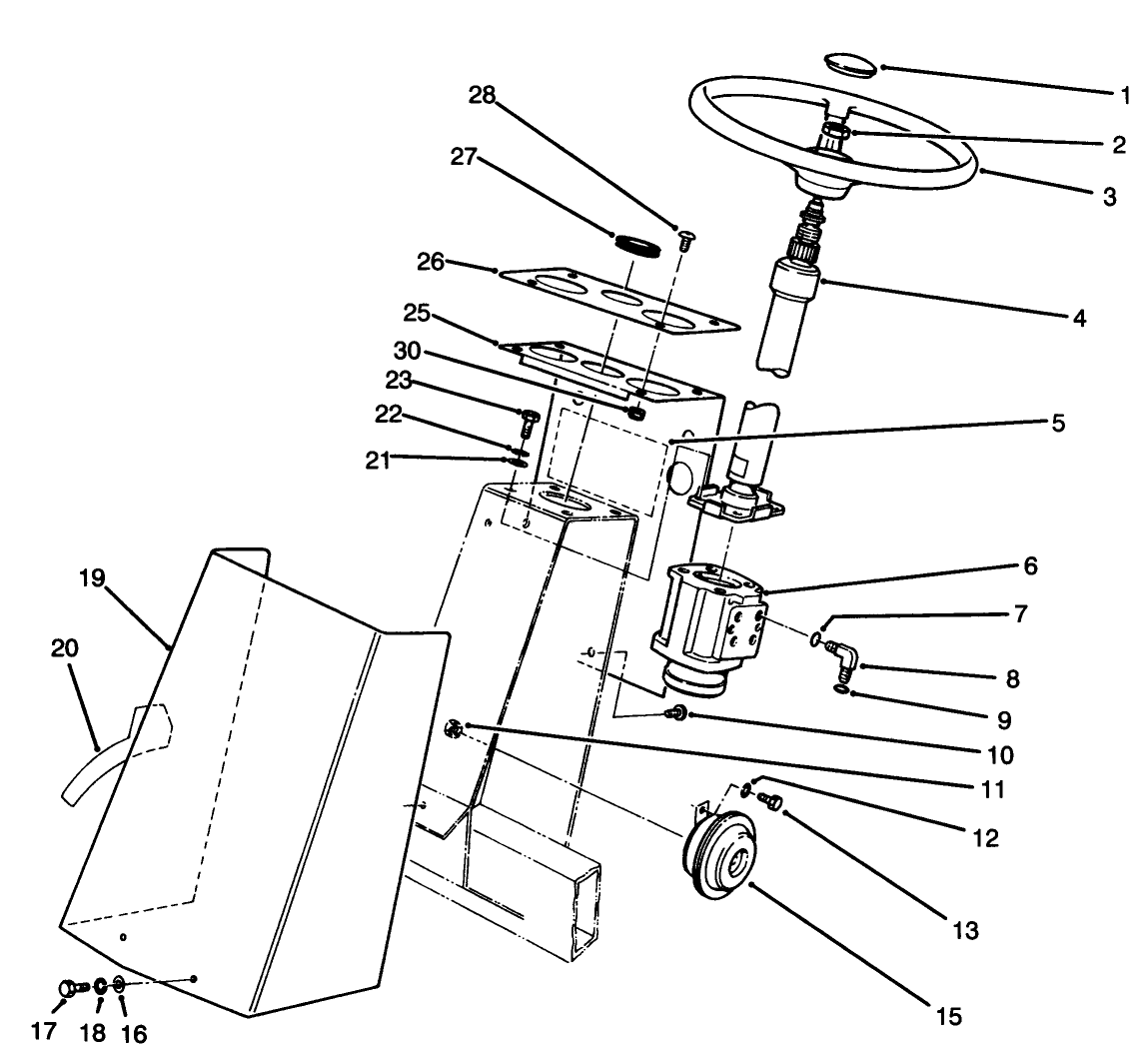 Steering Tower Assembly
