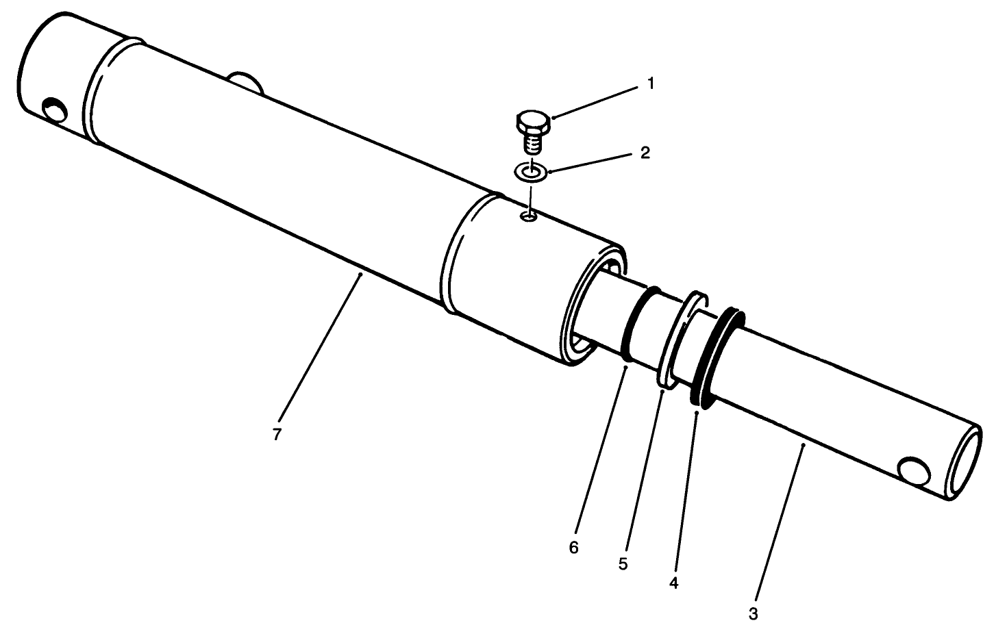 Hydraulic Cylinder Assembly No. 84-6210