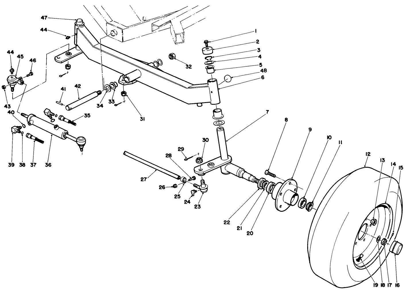 Steering Axle