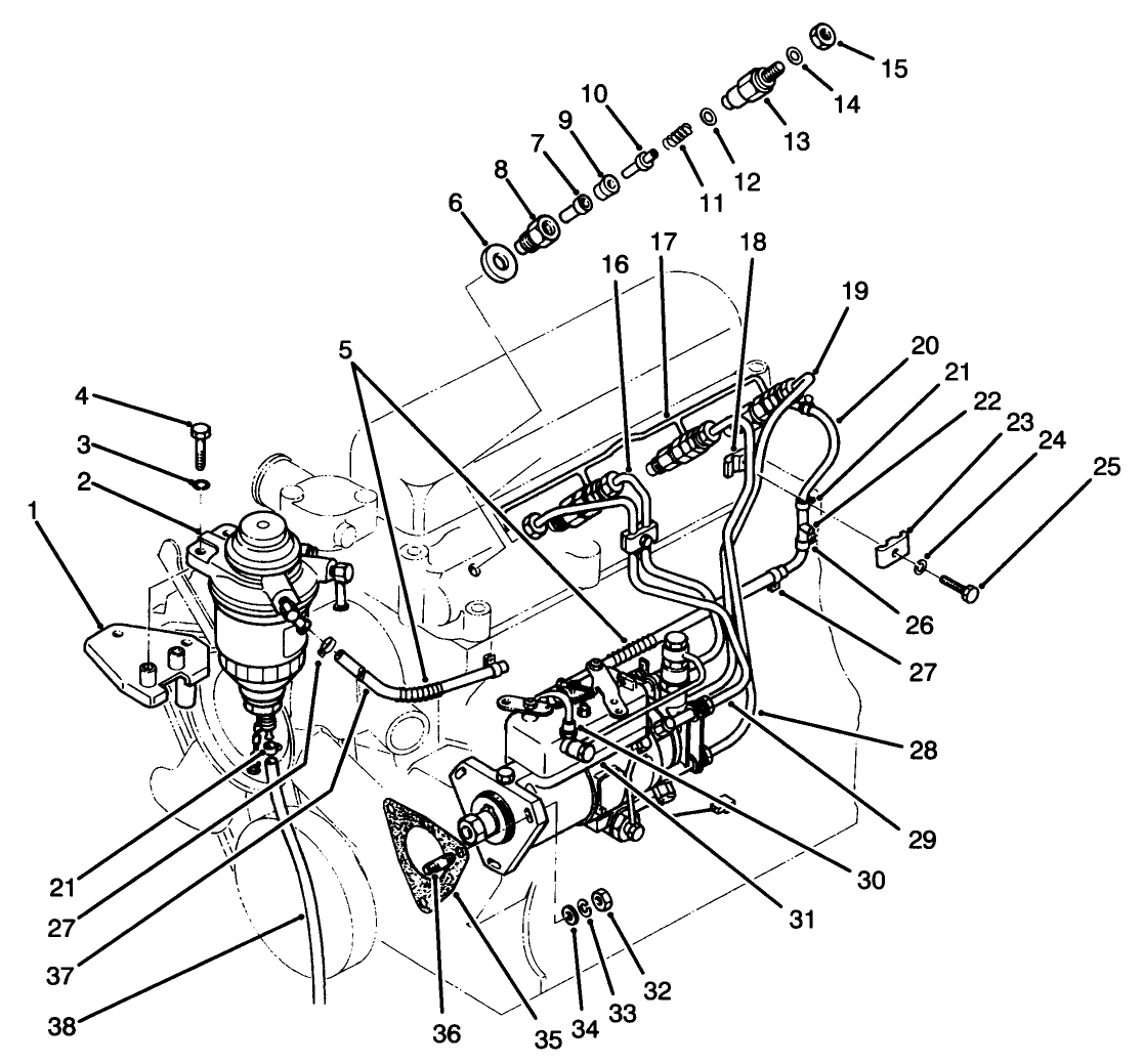 Injection Pump & Nozzle Components