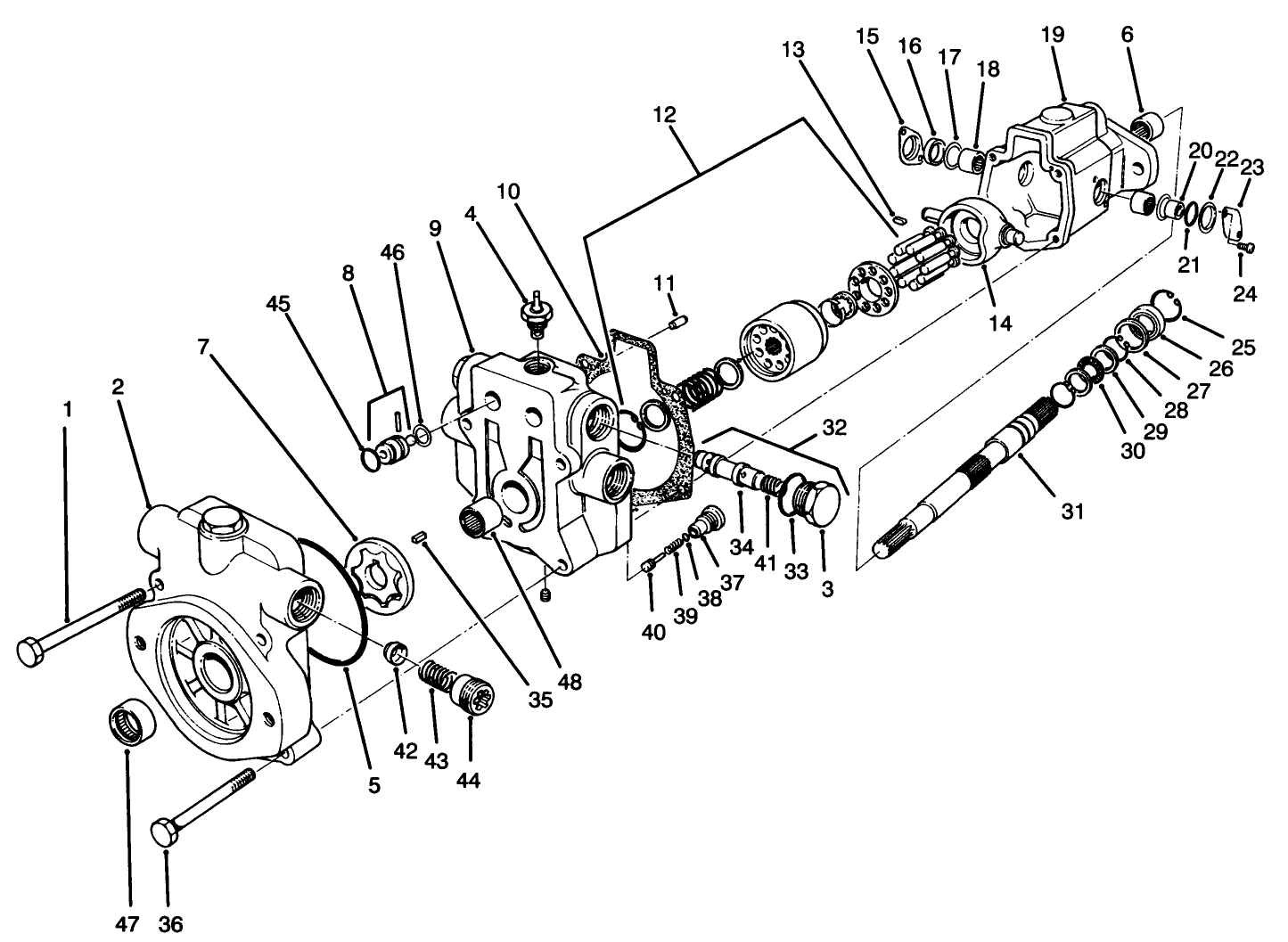 Piston Pump Assembly No. 58-5660