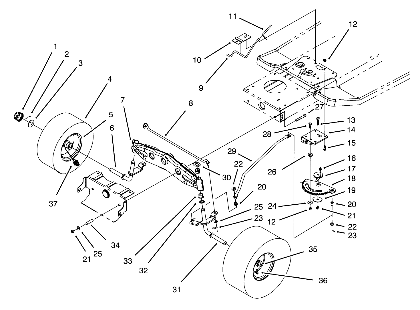 Front Axle Assembly