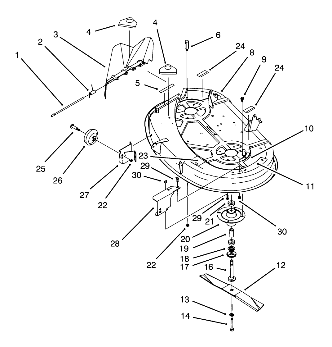 Housing & Spindle Assembly (38
