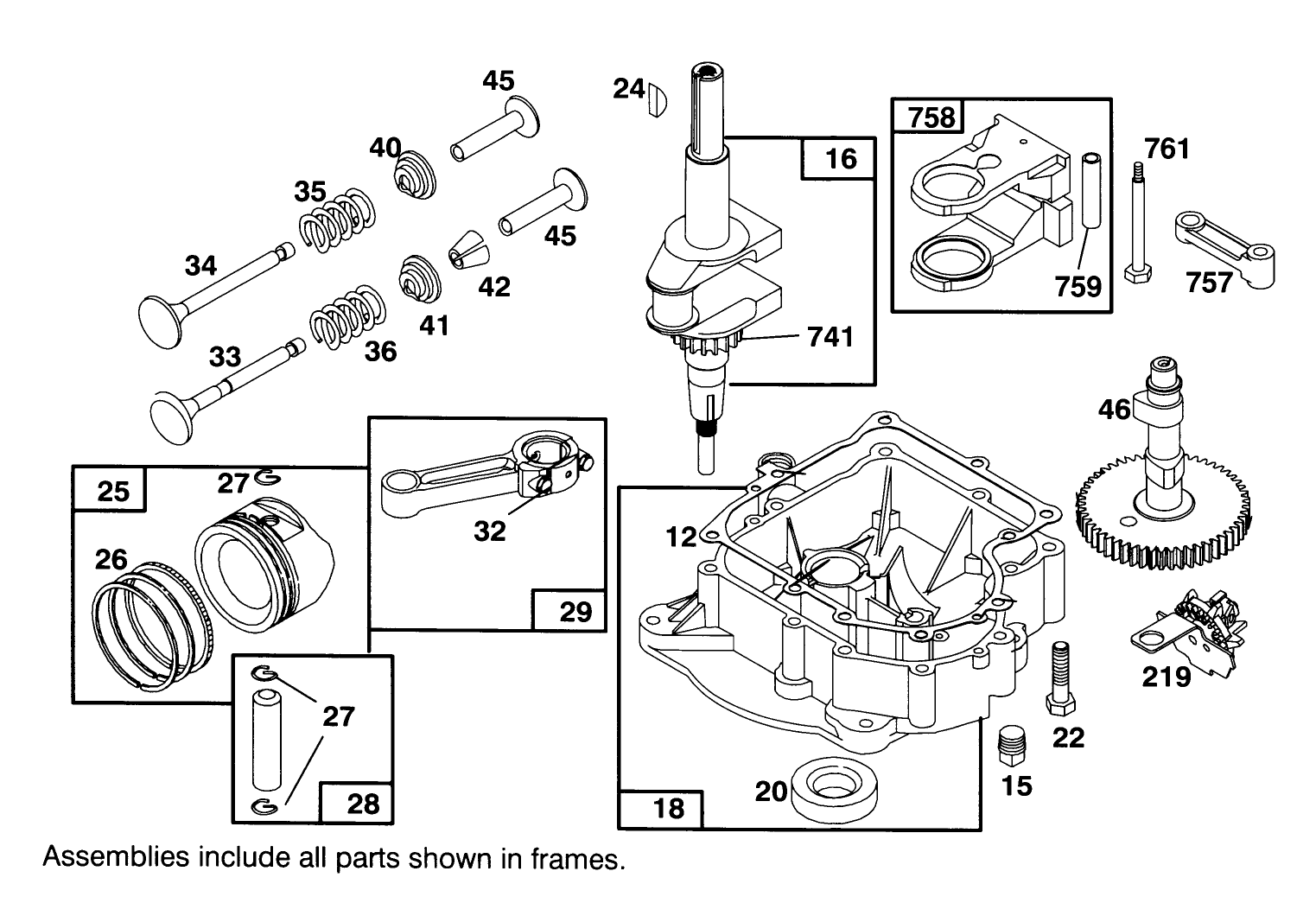 Engine Briggs & Stratton Model 283707-0156-01