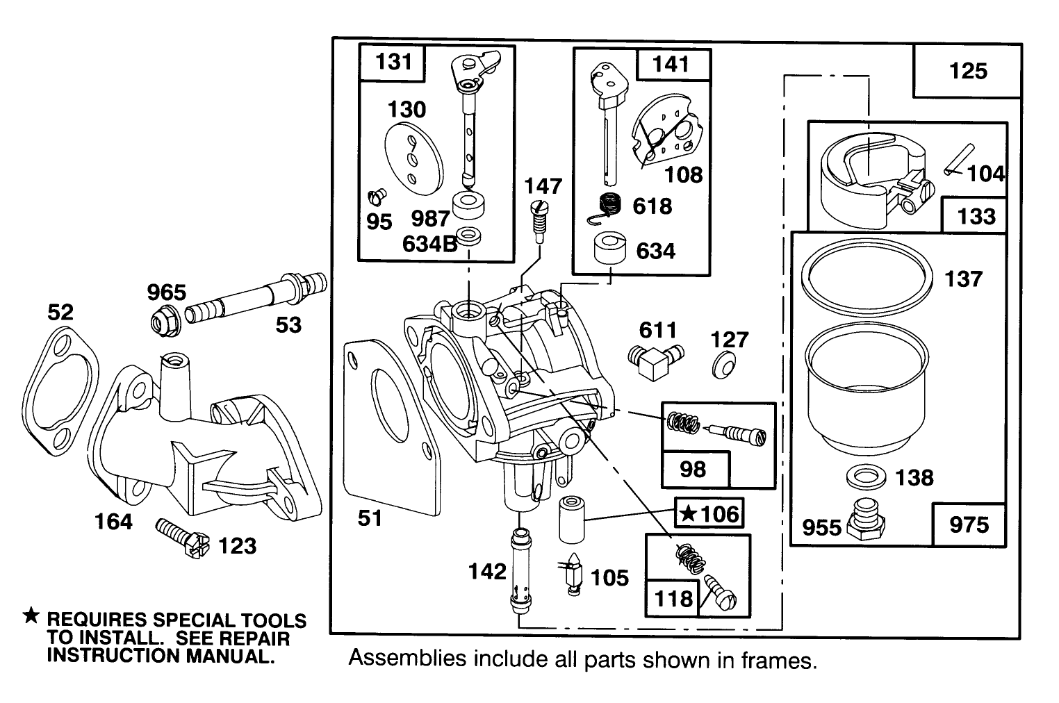 Engine Briggs & Stratton Model 283707-0156-01