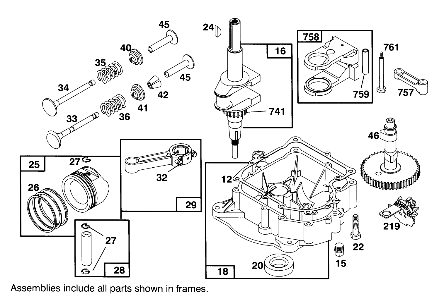 Engine Briggs & Stratton Model 286707-0452-01