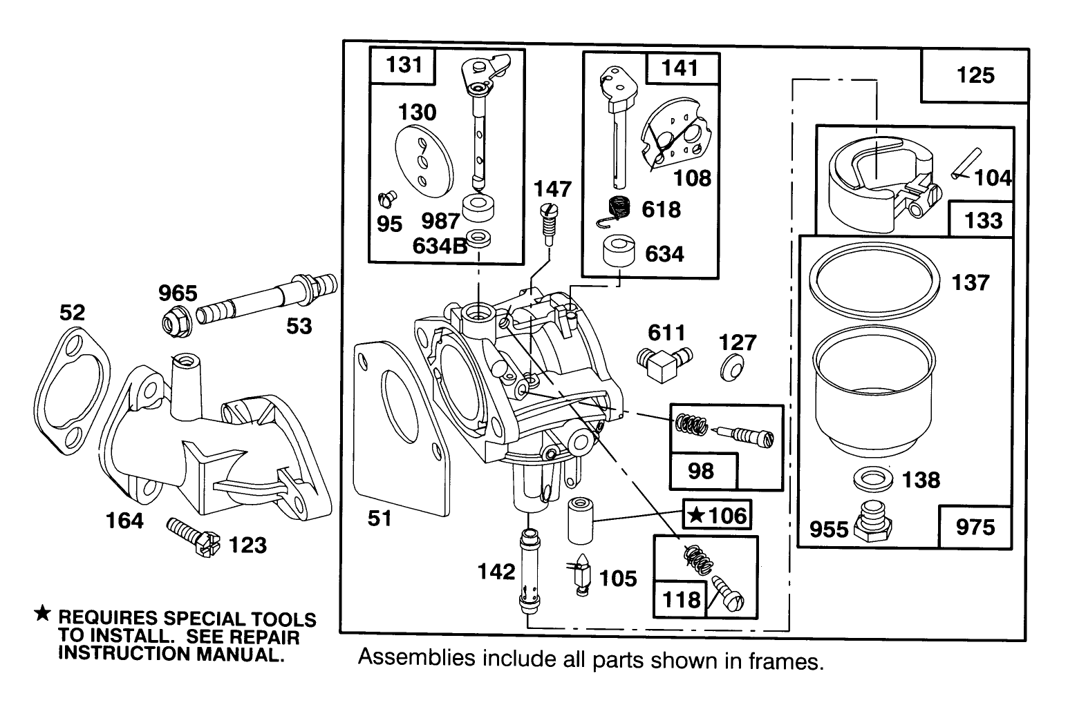 Engine Briggs & Stratton Model 286707-0452-01