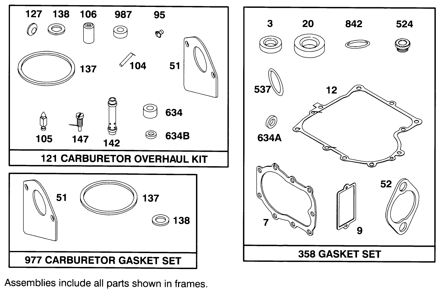 Engine Briggs & Stratton Model 286707-0452-01