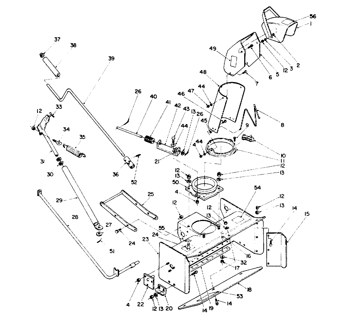 Control & Chute Assembly