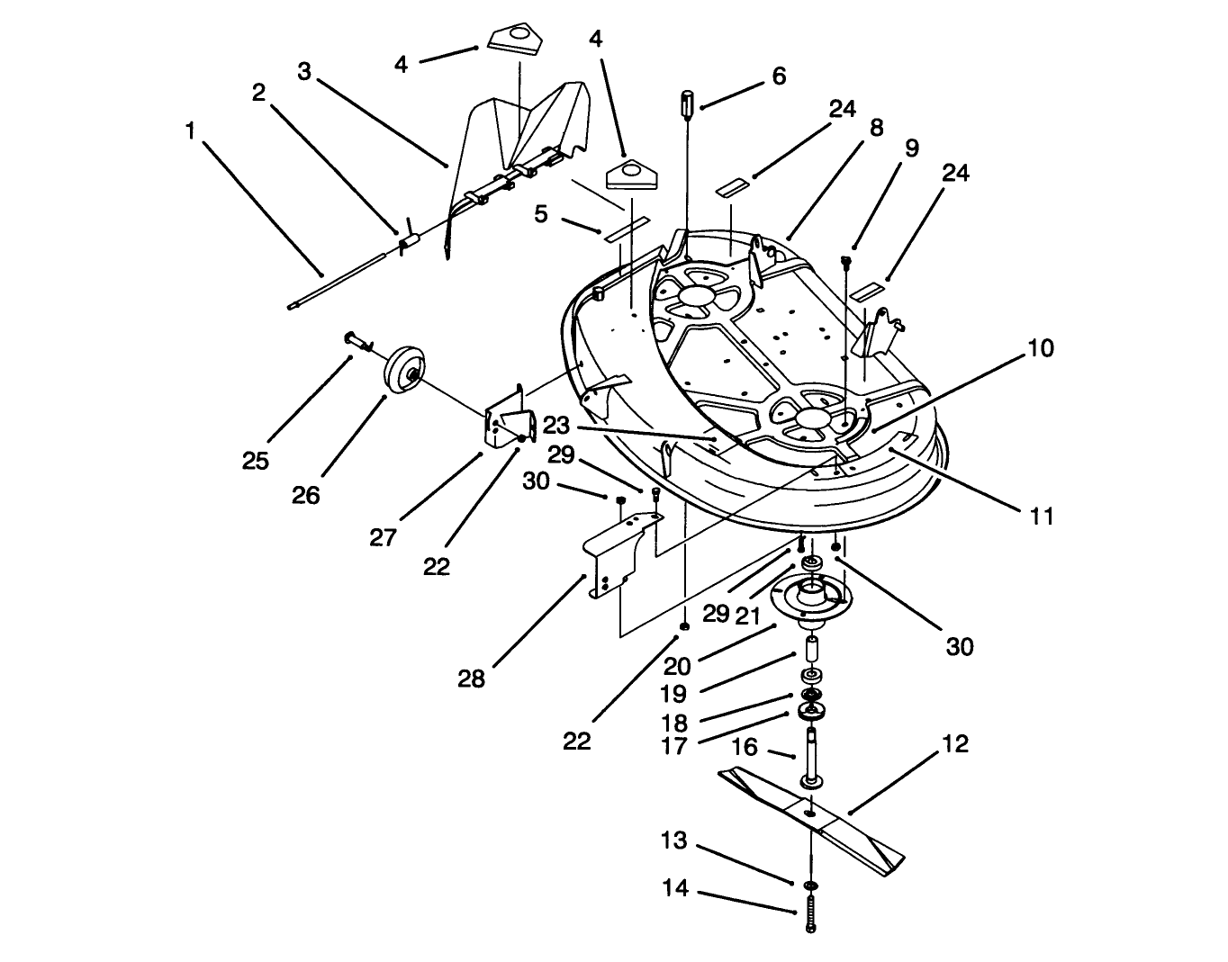 Housing & Spindle Assembly (38