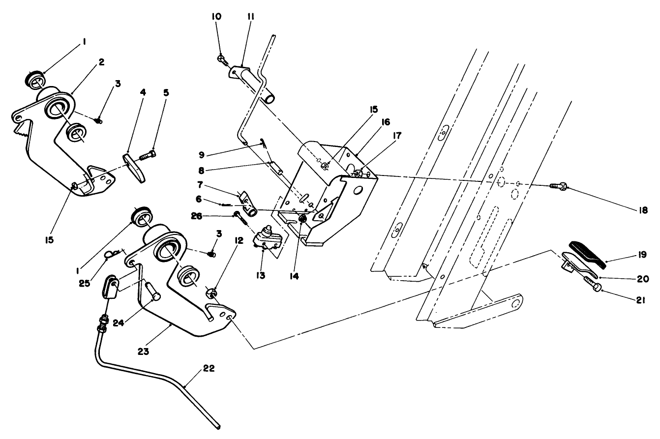 Steering Brake Assembly